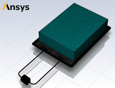 cfd model battery module