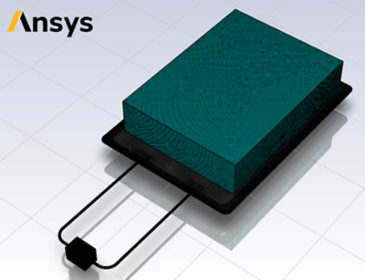 cfd model battery module