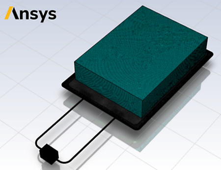 cfd model battery module