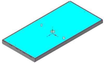 1U chassis shielding evaluation