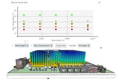 可在Ansys Discovery中进行参数研究