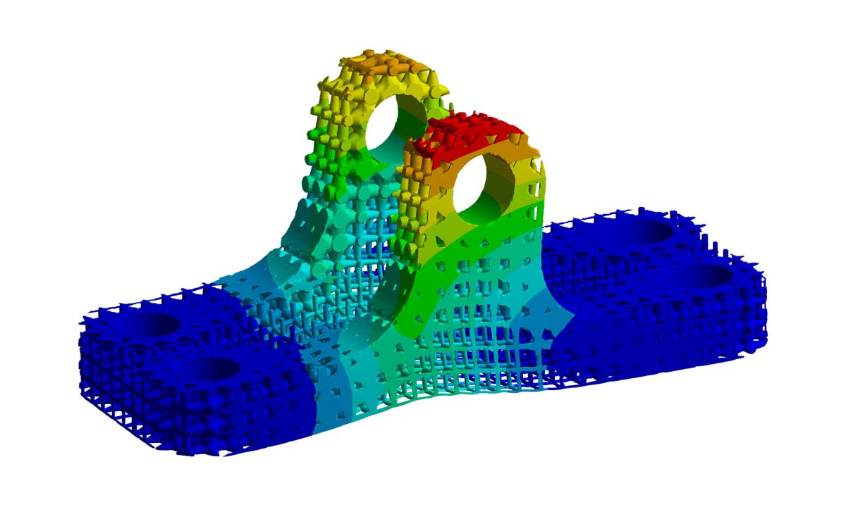 Ansys Additive Print Printed Part Stress Distortion Prediction