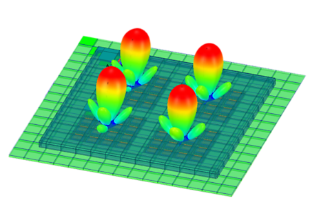 Antenna phased array simulation using Ansys HFSS
