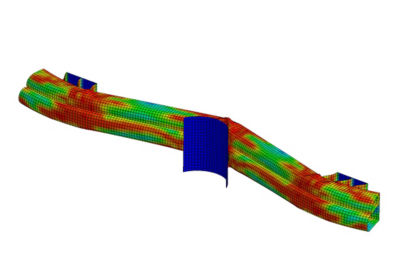 Ansys LS-DYNA simulation