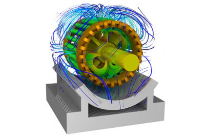 High-fidelity electric motor simulation with Ansys Maxwell