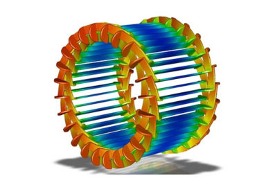 Electric motor cooling simulation with Ansys Maxwell