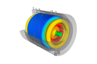 Advanced magnetic modeling of an electric motor with Ansys Maxwell