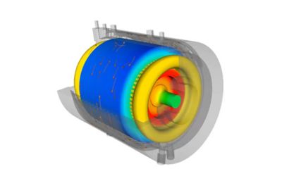 带有ANSYS MAXWELL的电动机的高级磁建模