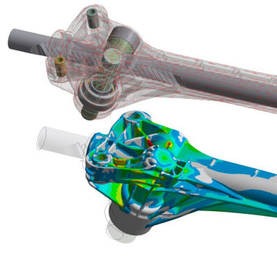 R1 thyssenkrupp presta ag ansys mechanical simulate components