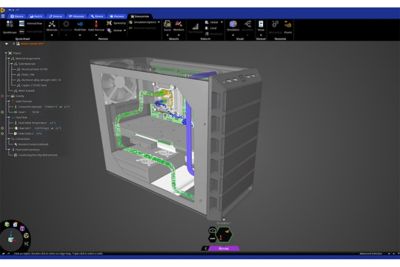 Ansys Discovery 在設計流程初期就會提供重要深入解析