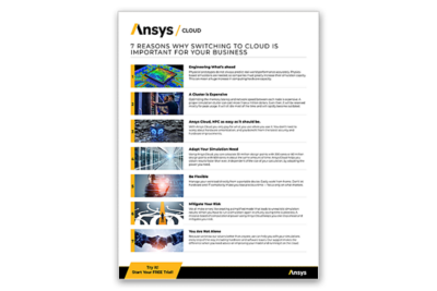 Ansys Cloud Inforgraphic