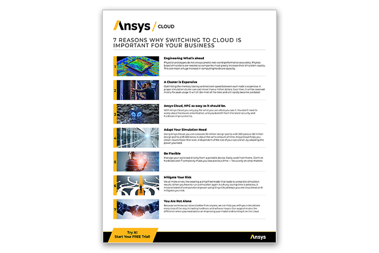 Ansys Cloud | Cloud-based Simulation Service