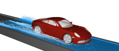 Ansys Rocky Car Simulation