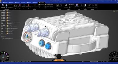 Ansys 2024 R1 Dark Mode