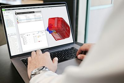 2025 R2 Materials laptop screen