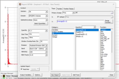 2025 R2 Digital Twin EMI EMC post processing analysis