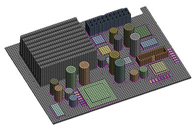 2025 R2 Structures Mechanical stacker mesh workflow