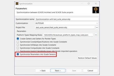 Parameter Access Support Embedded software
