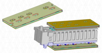 万博Ansys HFSS模型的Samtec NovaRay 0.80 mm NovaRay®极端密度阵列