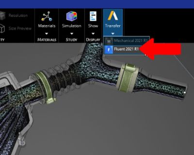 在Ansys Discovery中捡起你离开的地方，并直接访万博问Ansys Mechanical来模拟更复杂的物理行为。