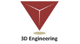 3D Engineering Logo