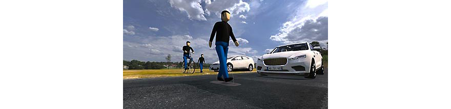 Ansys VRXPERIENCE provides a complete NCAP scenario kit for AV function development