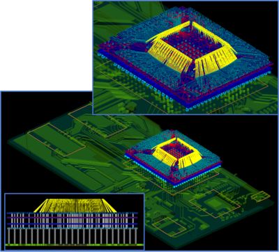 Phi Plus Mesher in the HFSS Mesh Fusion Workflow