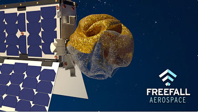 Freefall Aerospace spherical antenna deployment phase one