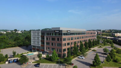 Aerial view of Ansys Headquarters in Canonsburg, PA