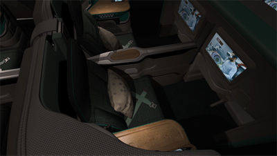 Aircraft interior cabin lights