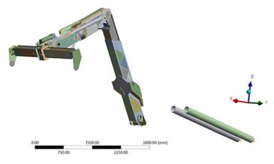 graph of ansys mechnical topology optimization