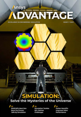 Ansys Advantage magazine: How the James Webb Space Telescope was Simulated