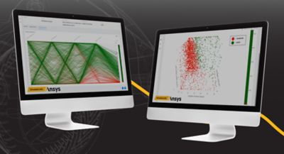 Ansys AVxcelerate autonomous simulation software plots