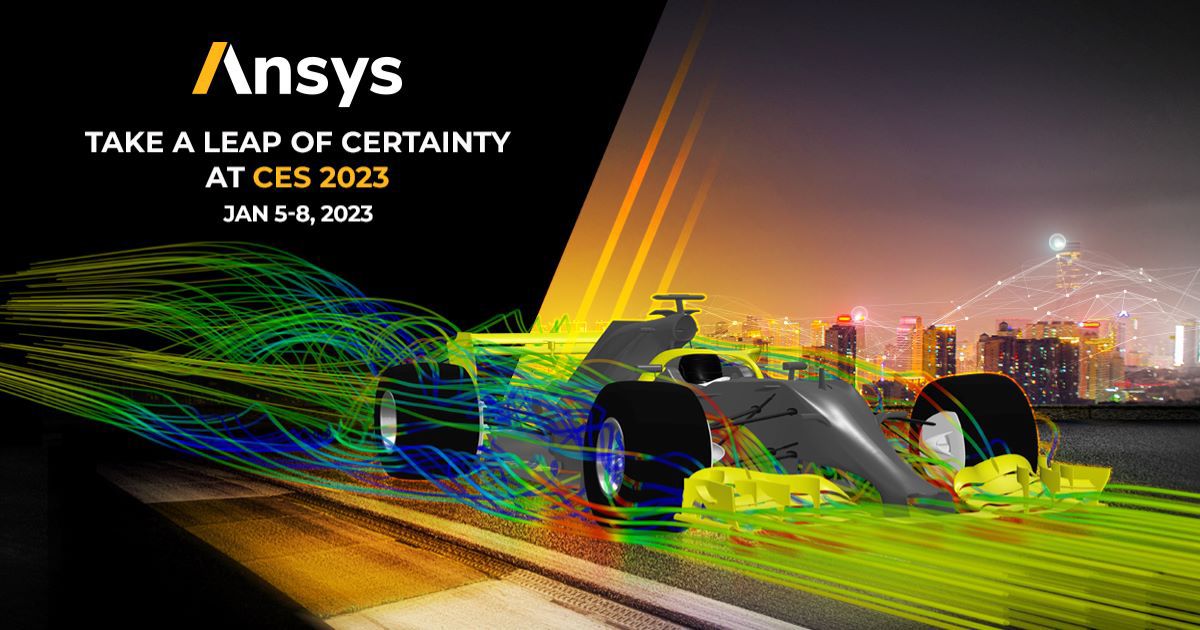 Ansys To Showcase Predictive Simulation Insights For Sustainable Mobility At Ces 2023