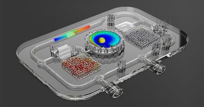 Antleron bioreactor with simulation