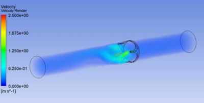 Simplified Aortic Valve Analysis with Ansys CFX