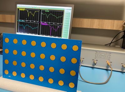 Argo Semiconductor’s 4x8x2 antenna array 