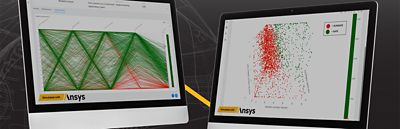 Ansys AVxcelerate autonomous simulation software plots