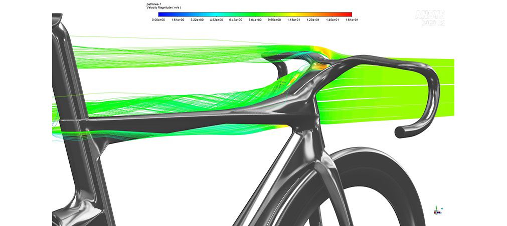 Simulation of Bianchi's bike