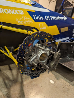University of Pitt brake rotor