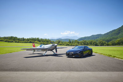 Car and plane