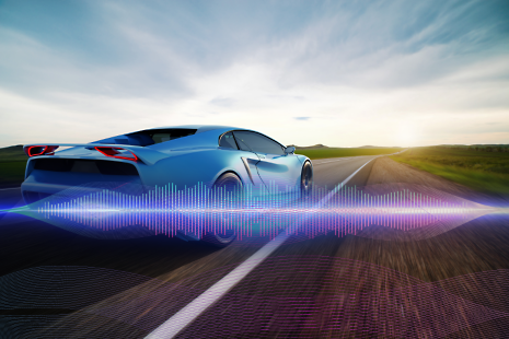Soundwaves on car
