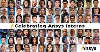 ansys celebrates interns