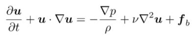 CFD Conservation Momentum Equation