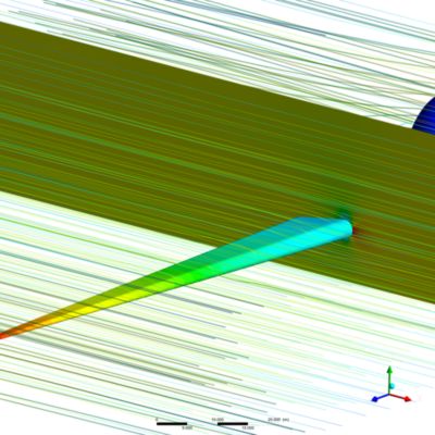 CFD post pressure simulation