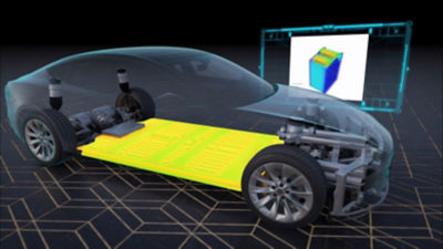 Battery Car Simulation