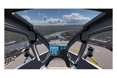 A closed-loop simulation of a single-pilot air taxi