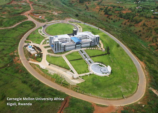 Aerial view of CMU Africa campus
