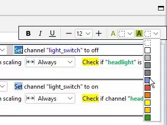 Comment test steps