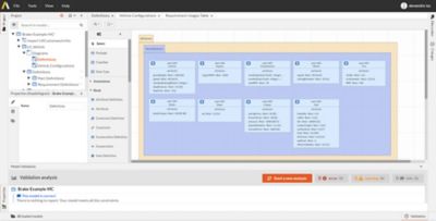 Connecting systems architecture model to engineering tools